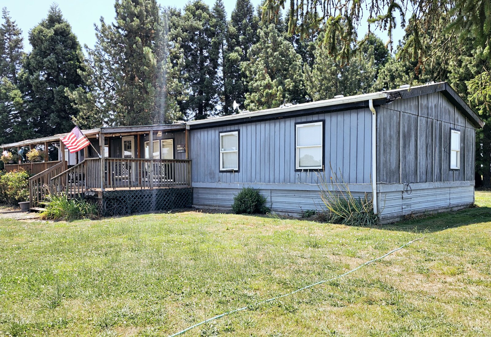 double wide mover mobile home on land that needs to be moved.