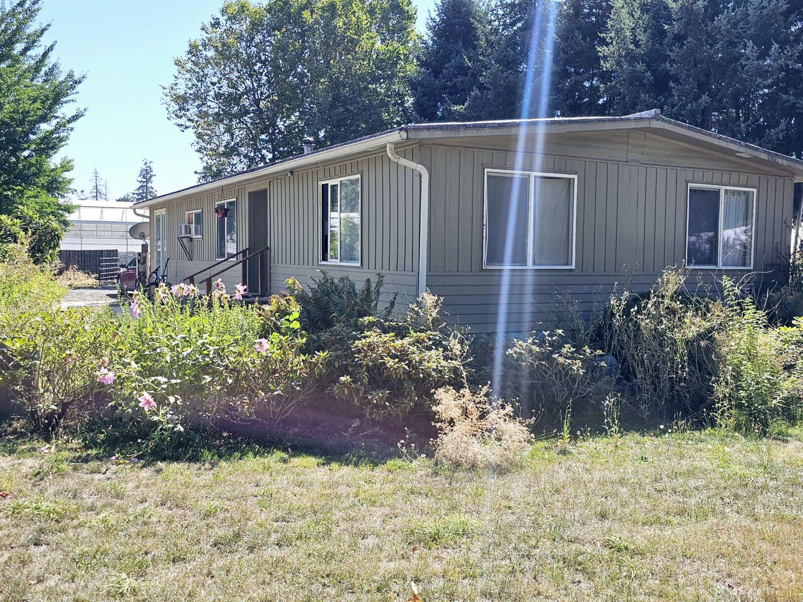 double wide mover manufactured home for sale needing to be moved to a new property.
