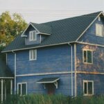 Blue home