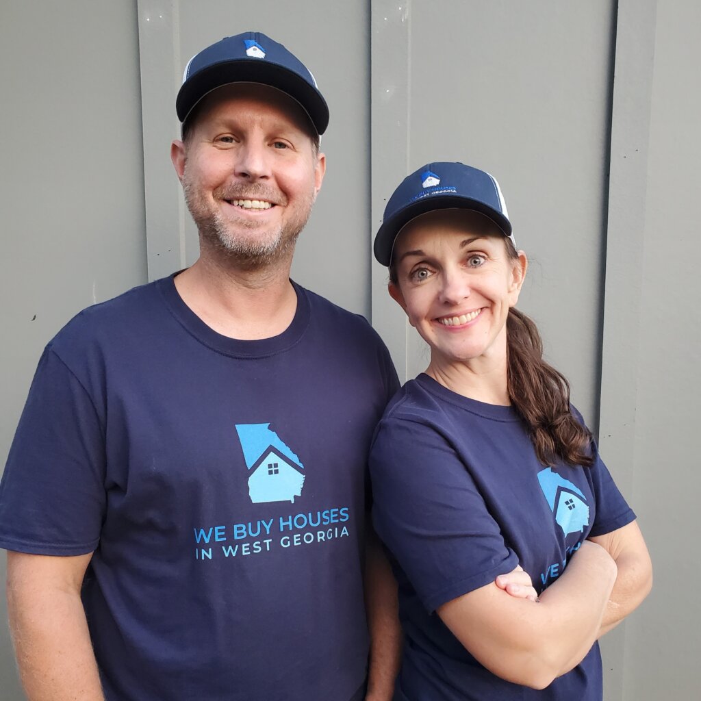 Jimmy and Shayna from the team of We Buy Houses in West Georgia