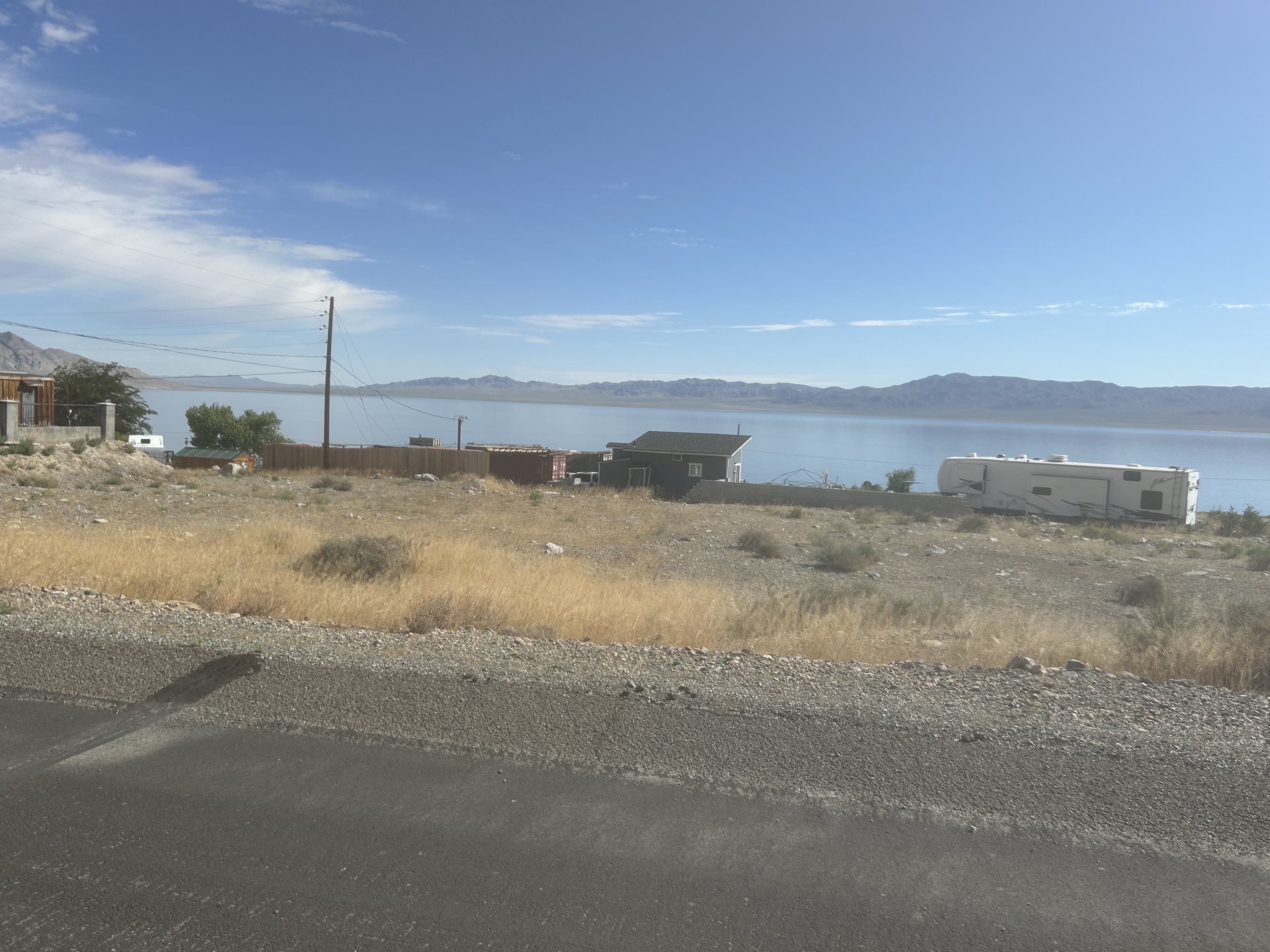 Corner lot in magical Walker Lake, Nevada