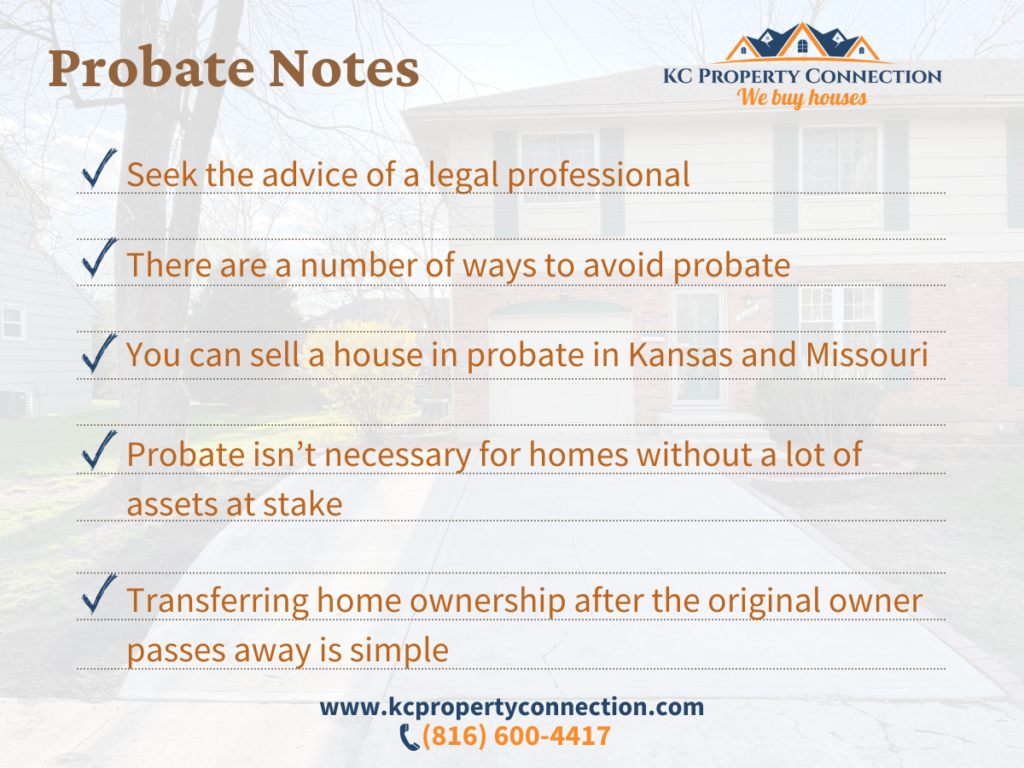 Sell A House in Probate in Missouri | KC Property Connection We Buy Houses | Sell My House Fast Kansas and Missouri