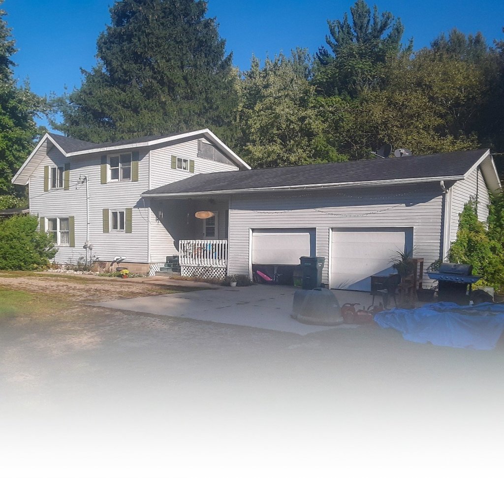 Coopersville, Michigan house on 6 acres