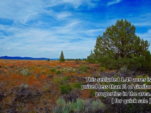 1½ Acres of Lovely Land with Amazing Sprague River Views (Chiloquin, Oregon)