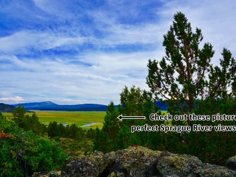 1½ Acres of Lovely Land with Amazing Sprague River Views (Chiloquin, Oregon)