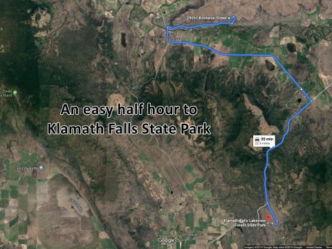 1½ Acres of Lovely Land with Amazing Sprague River Views (Chiloquin, Oregon)