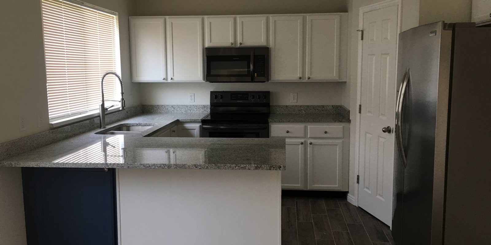 renovated kitchen from a house Utah Close Fast Cash Home Buyers, LLC. purchased in cash from previous seller.