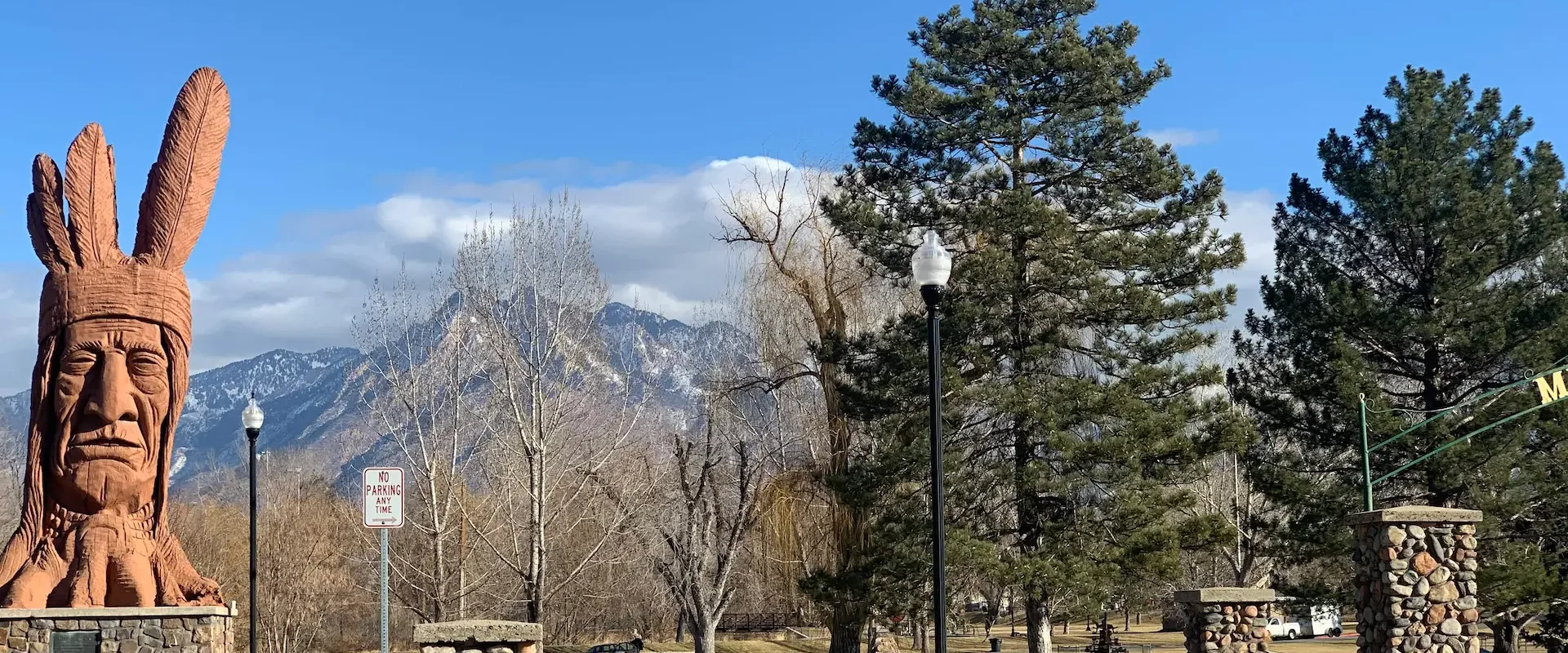 The entrance to Murray Park in Murray, Utah, representing Utah Close Fast Cash Home Buyer's local home buying services in Salt Lake County