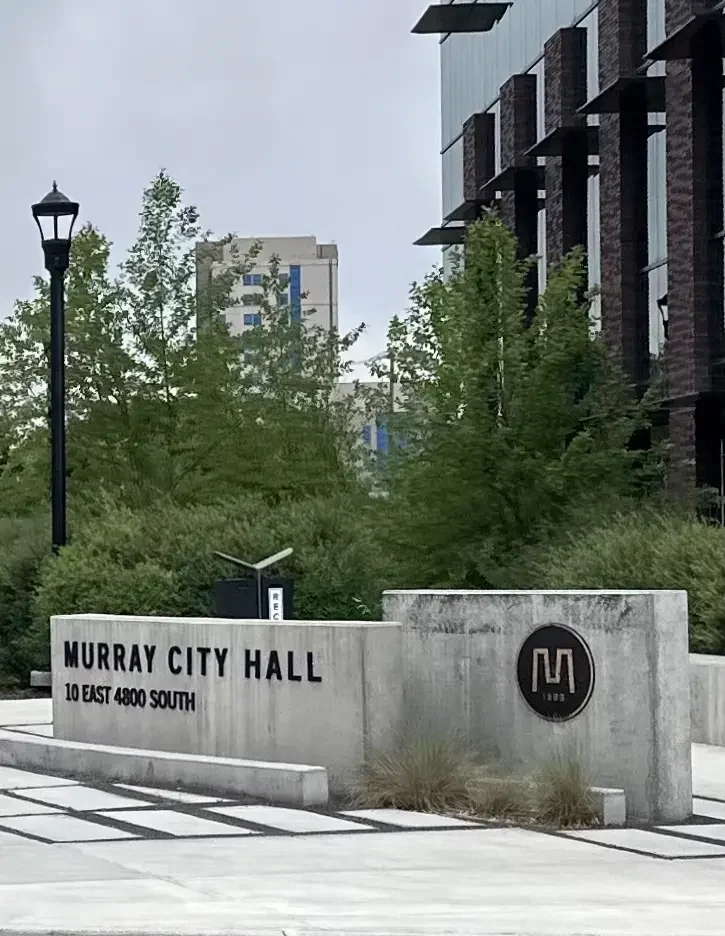 Murray City Hall at 5109 South Murray Boulevard — Utah Close Fast buys houses fast for cash throughout Murray Utah