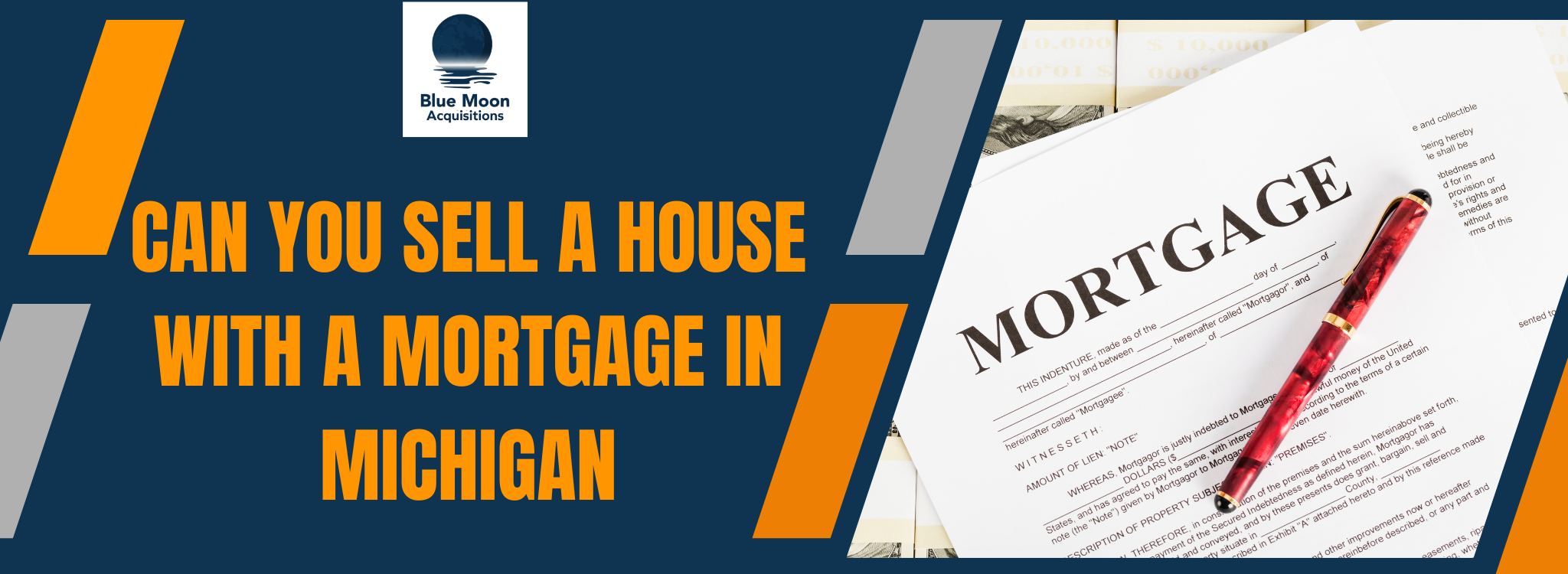 Can You Sell a House With a Mortgage In Michigan