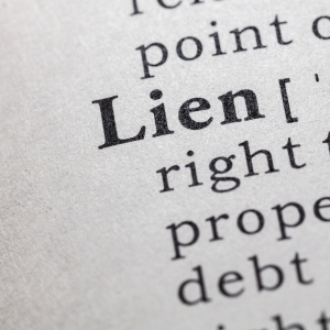 Selling a Home With a Lien In Texas