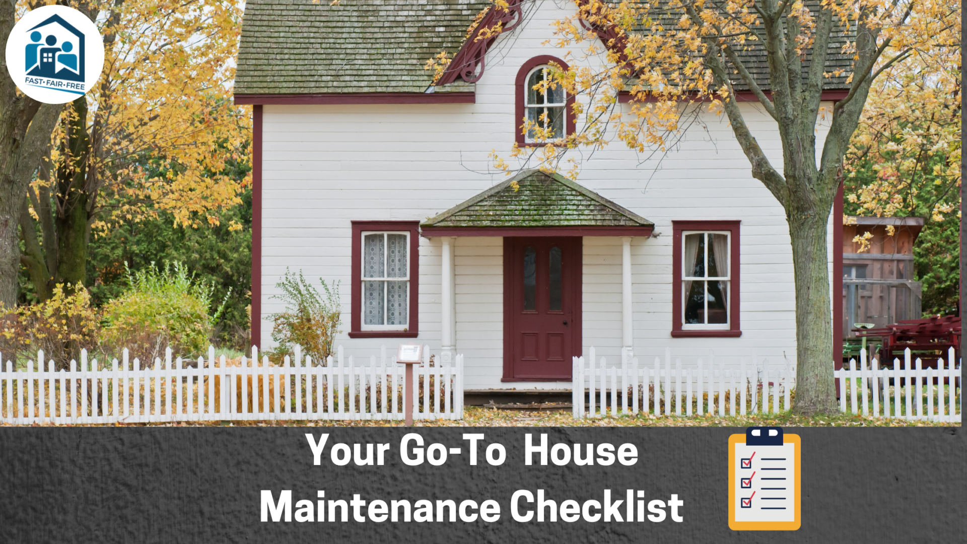 Your Go-To House Maintenance Checklist