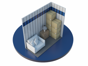 4'x9' Self Storage Unit