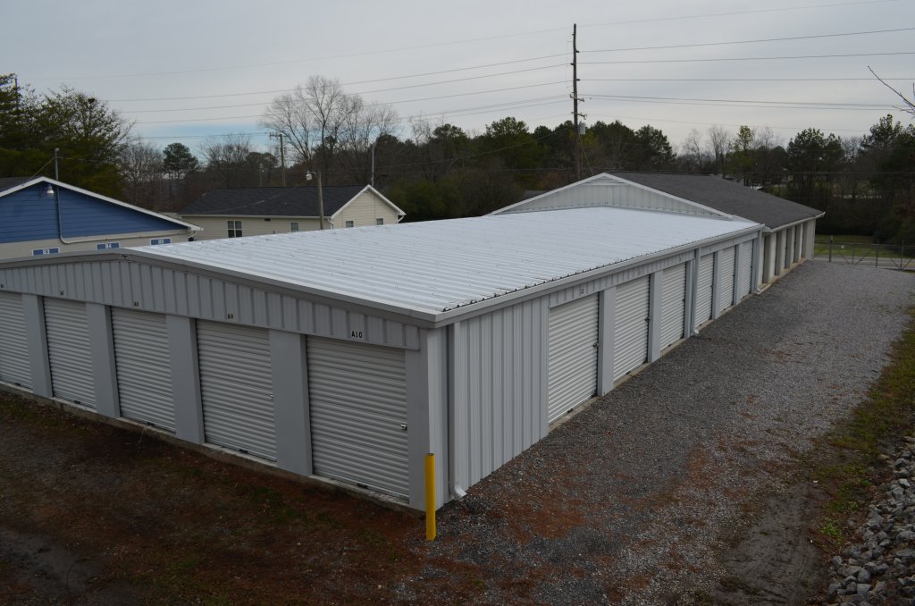 Back of Storage Facility