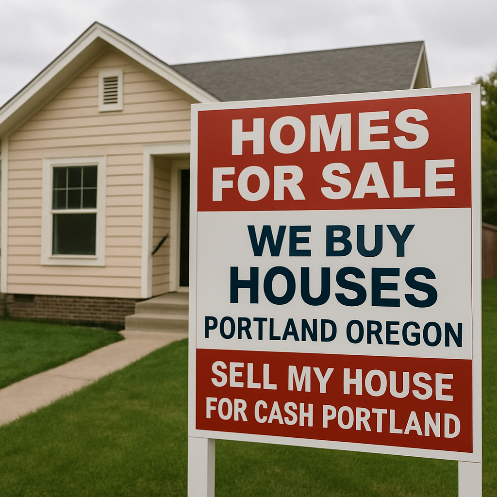 Selling and Buying Homes for Cash in Portland