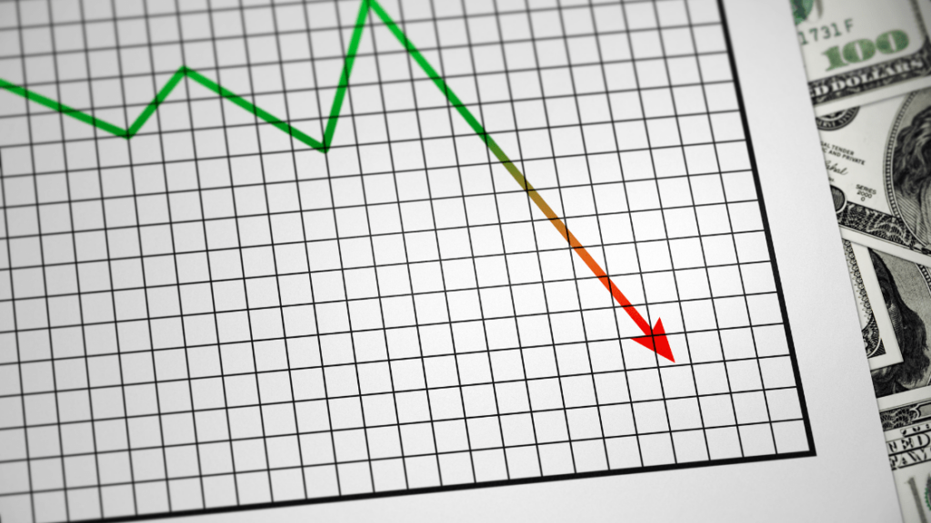 Real Estate Values Down