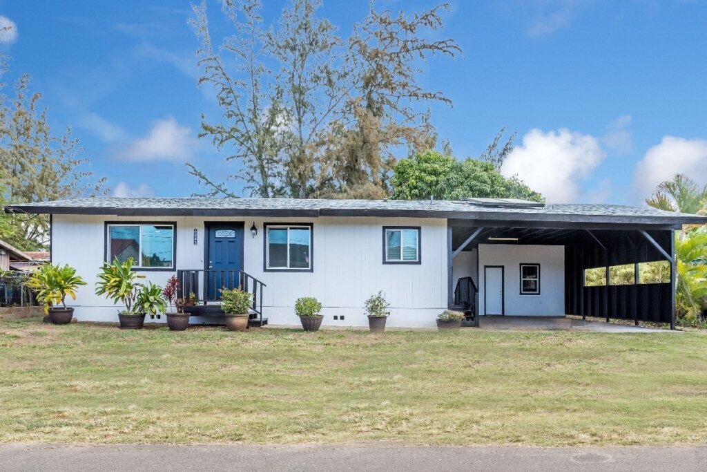 A house on Kaui we recently bought directly from the seller with all cash, as is