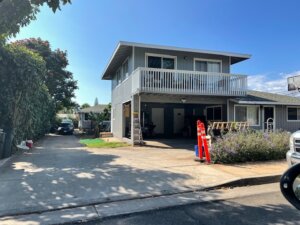 A house in Kihei that Maui Home Buyers paid all cash for directly from the seller, as is with major repairs needed 