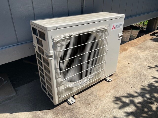 Split AC at a house we bought in Kihei