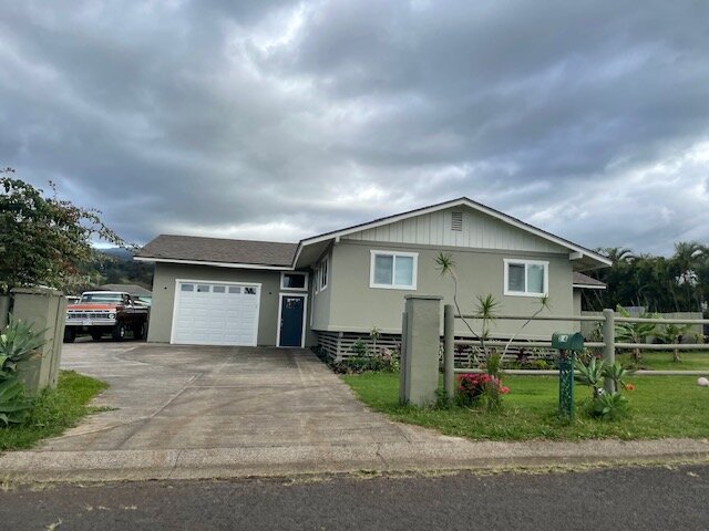 The same house in Makawao after being renovated and fixed up