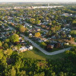 Aerial view of Woodbury, MN