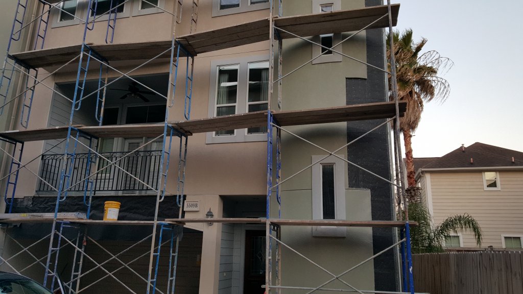 stucco damage in houston