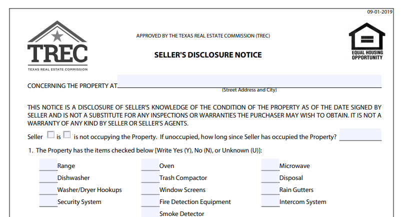 disclose foundation damage in seller's disclosure