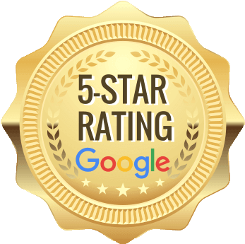 Google 5-start rated company