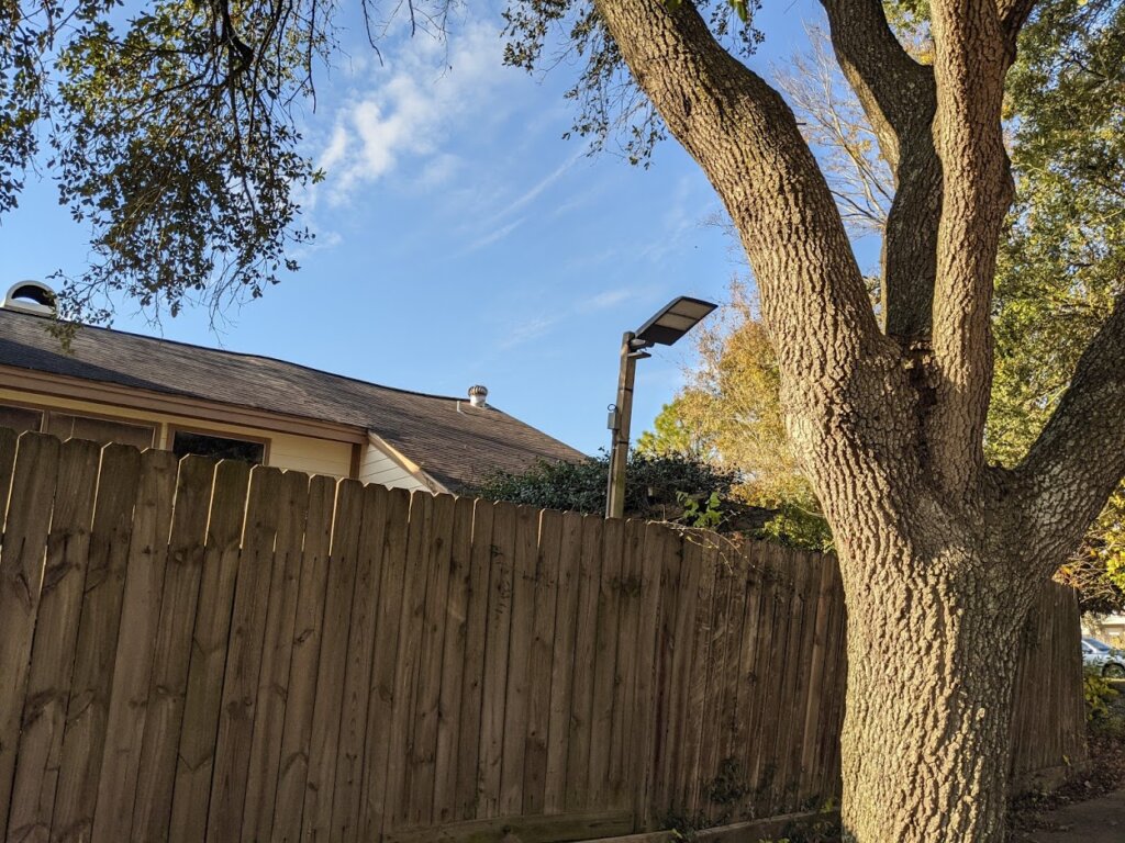 sagging roof caused by foundation damage