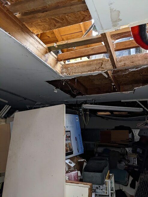 can a hoarder house be condemned? Yes with this much damage and clutter.