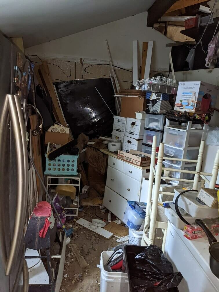 selling a hoarder house