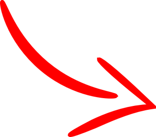 red curved arrow