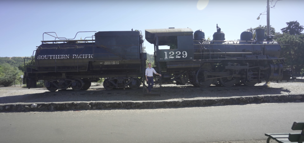 Stewart Park Steam Engine Train