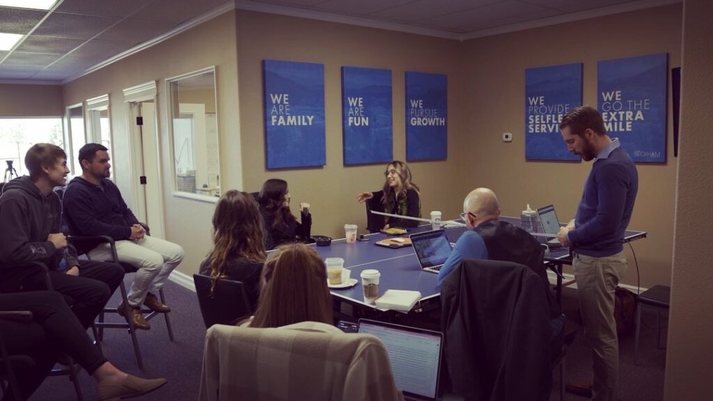 The Beckham Group Team Meeting