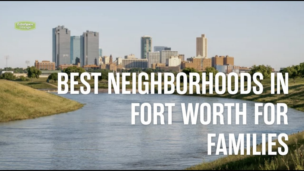 Fort Worth Neighborhood Map TX