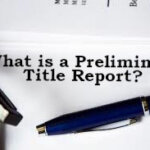 Preliminary Title Report
