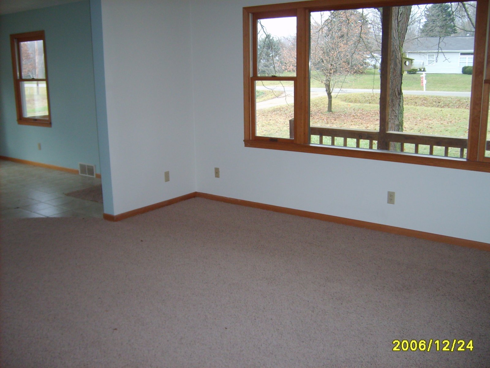 family room after