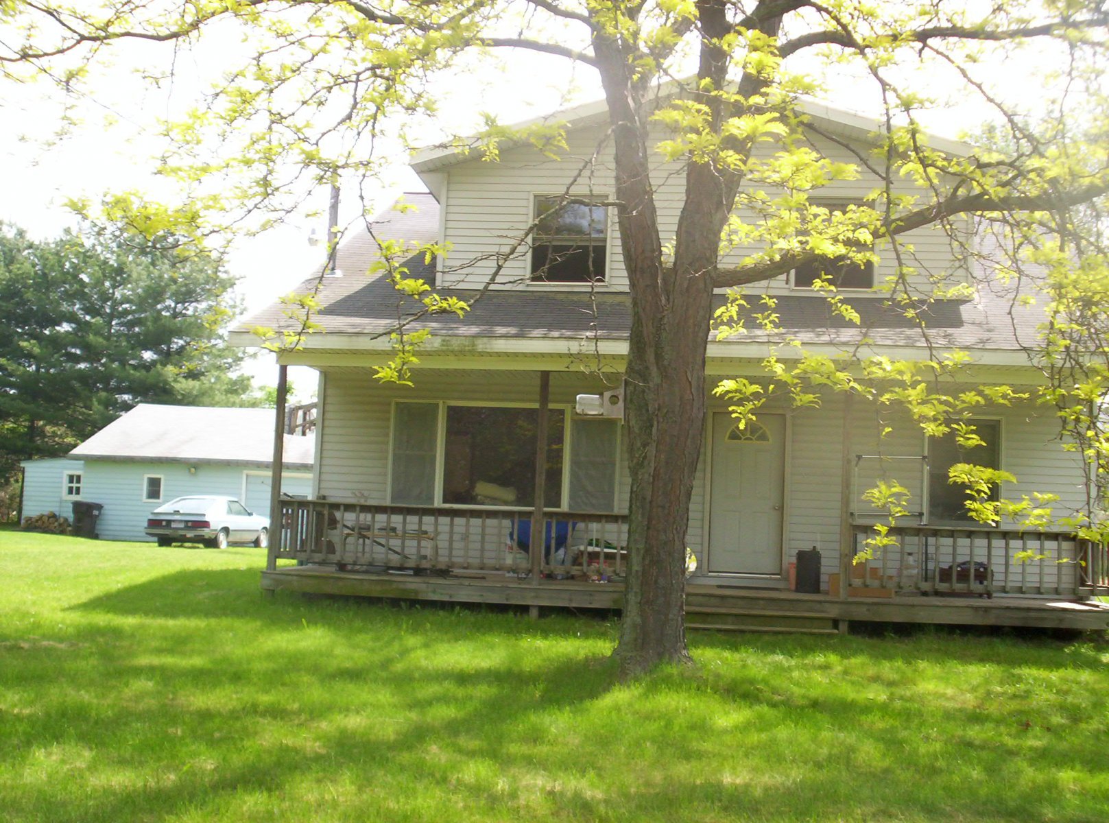 front porch before