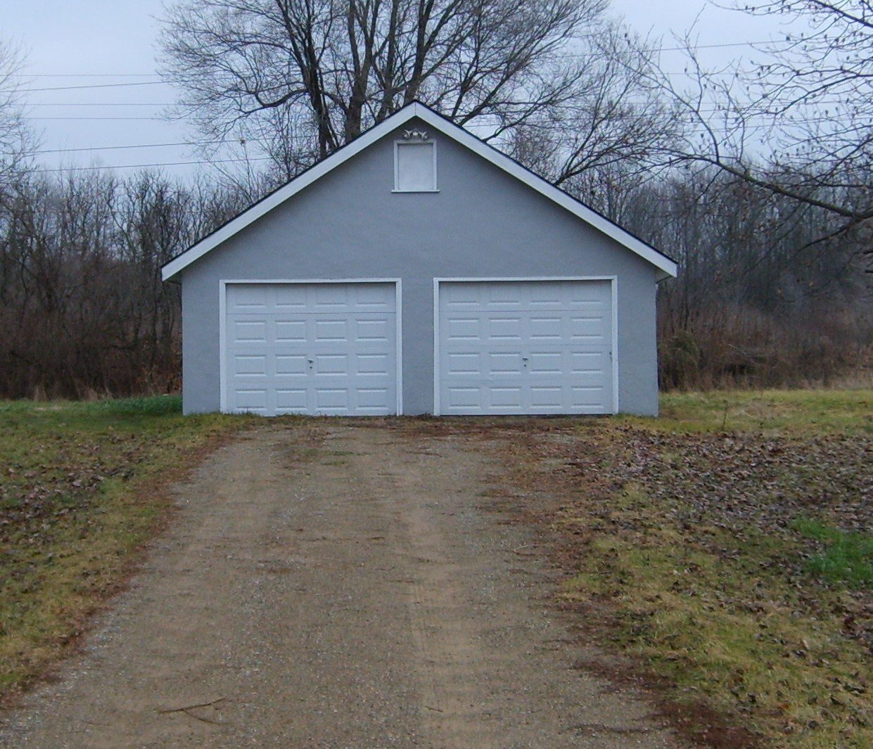 gainder garage front after