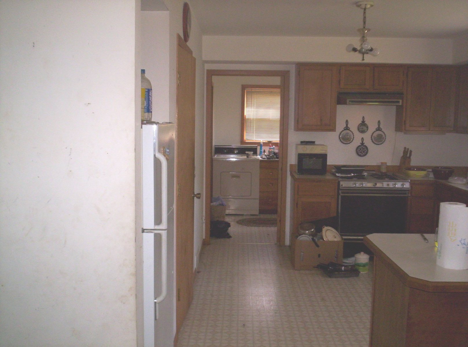 kitchen before