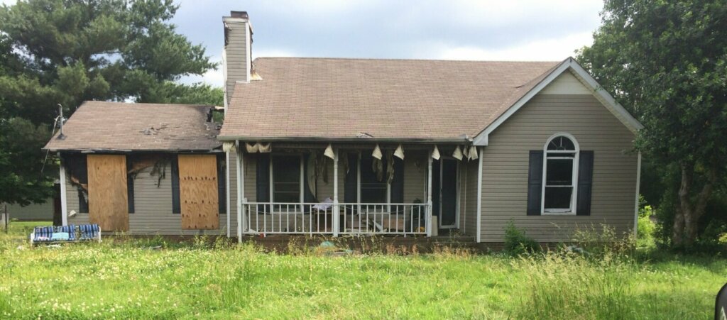 Sell your fire damaged house for cash
