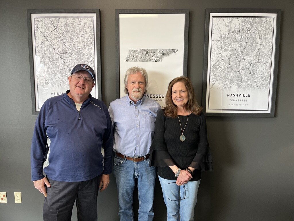 Happy sellers at closing Serenity Court in Smyrna