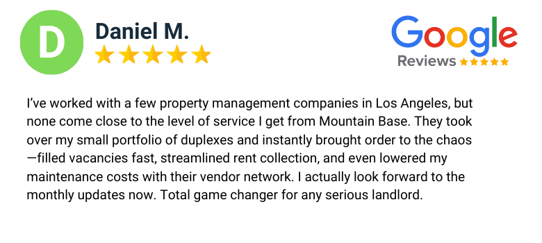Lease Administration Services Los Angeles