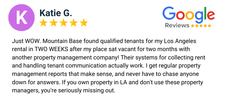 Trusted Property Managers Los Angeles