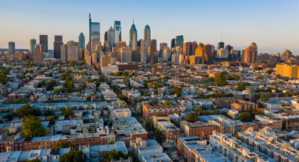Downtown Philadelphia Skyline
