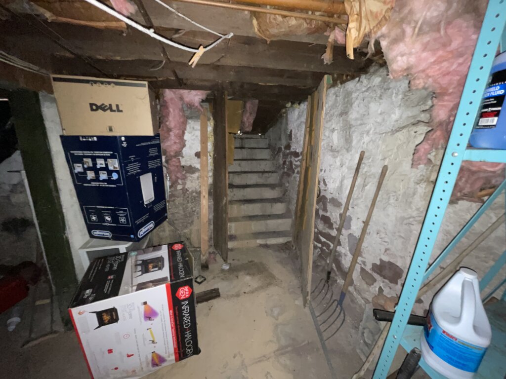 Unfinished Harrisburg Basement
