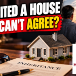 picture of a house and siblings arguing about how to sell it.