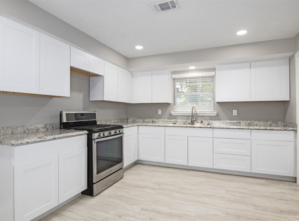kitchen in Houston TX after remodel