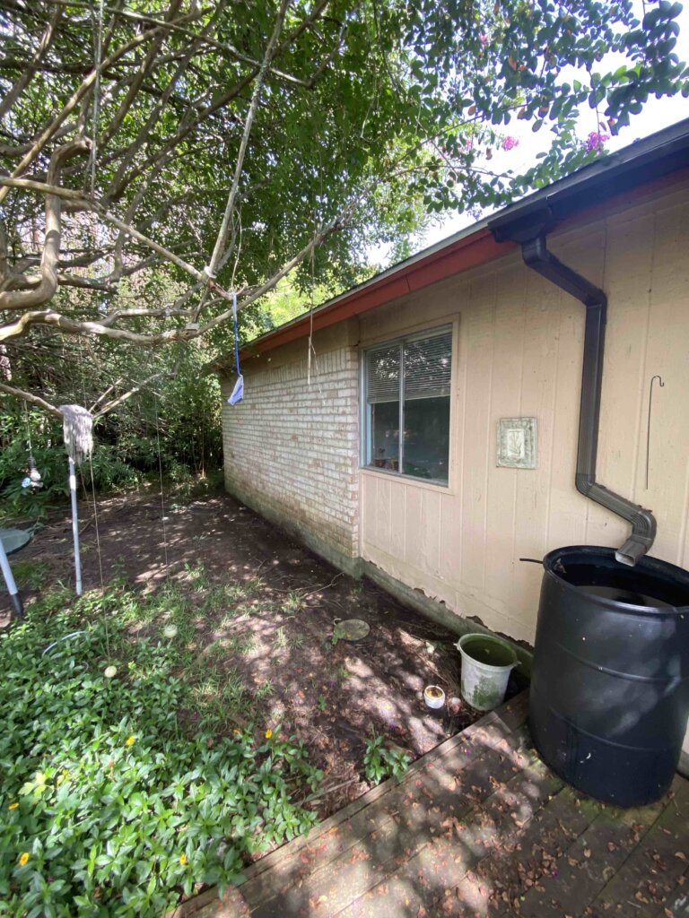 home in Houston with foundation issues