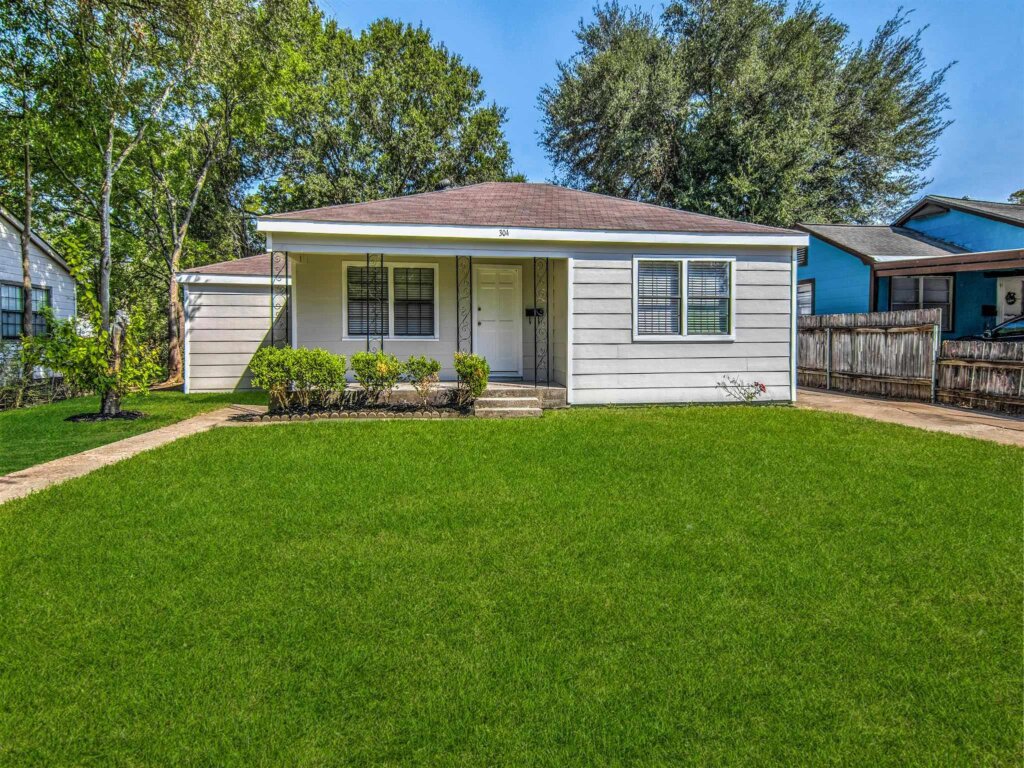 We bought this house fast with cash in Houston, Texas.
